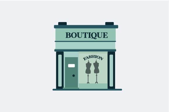 Download Boutique Vector Building Illustration - Illustration Collection