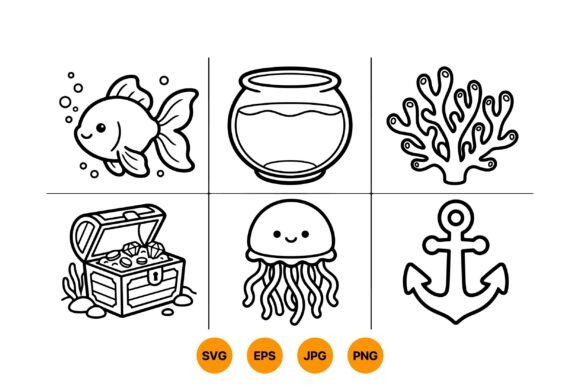 Download Cute Sea Animal Clipart Pack - Sea animal clipart Collection