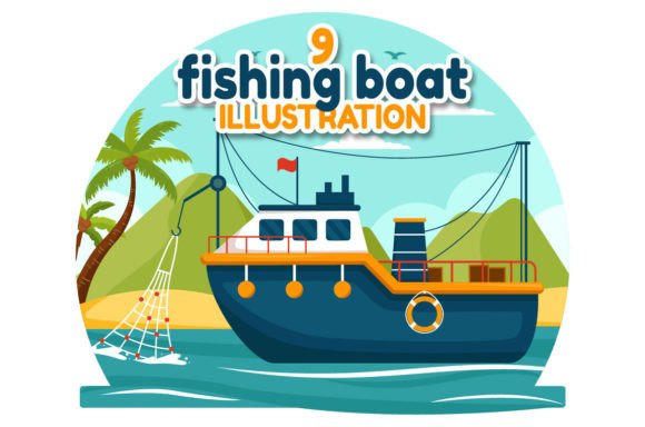 Download 9 Fishing Boat Illustration - Illustration Collection