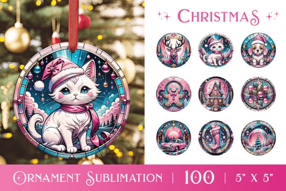 Download Christmas Ornament Sublimation Bundle - Premium Resources