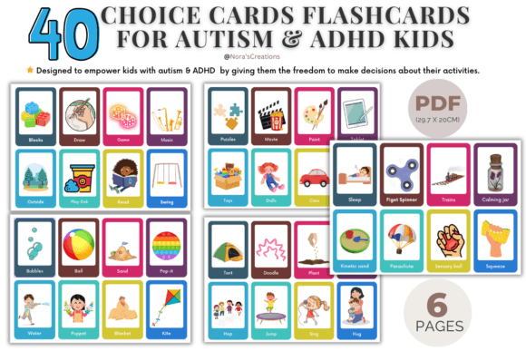 Download 40 Choice Flashcards for Autism &amp; ADHD - Choice Collection