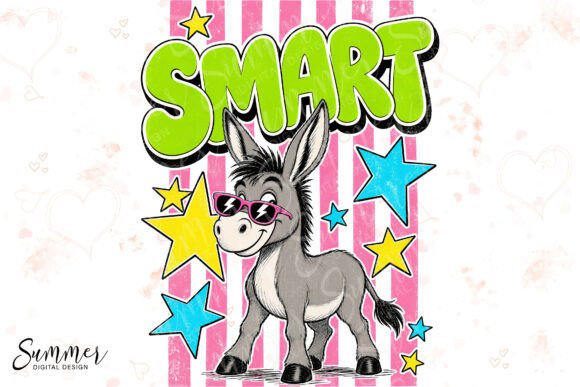 Download Smart Donkey Funny Animal Sublimation - Animal sublimation Collection